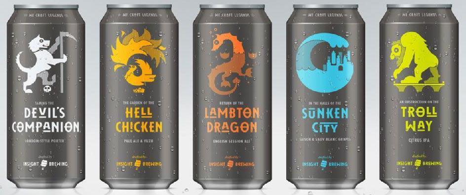 insight beer labels