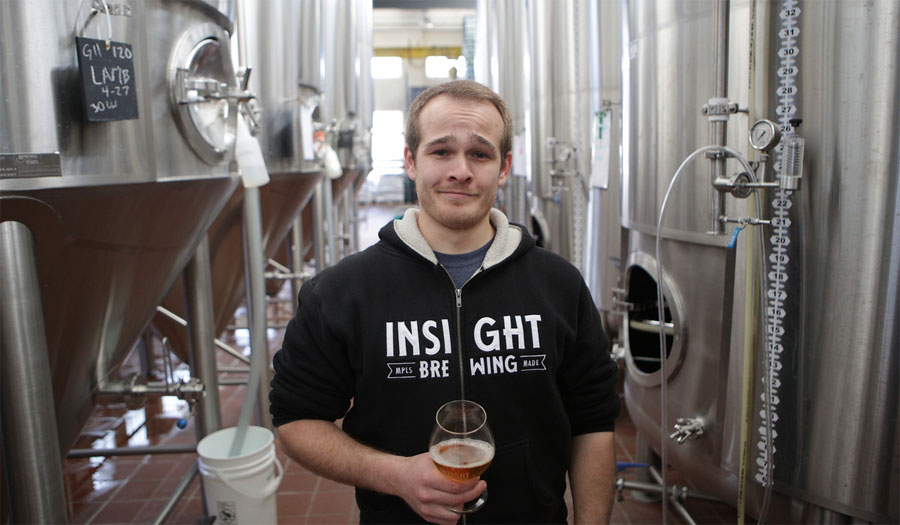 Head Brewer Ilan insight brewing