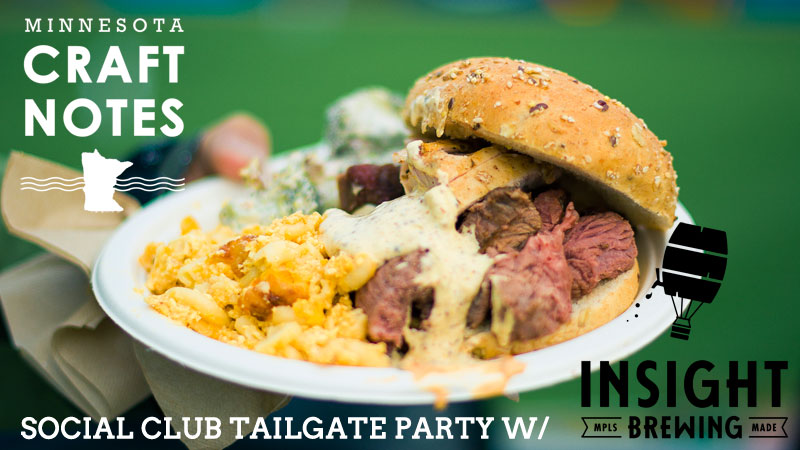 Insight Brewing tailgate party ne mpls